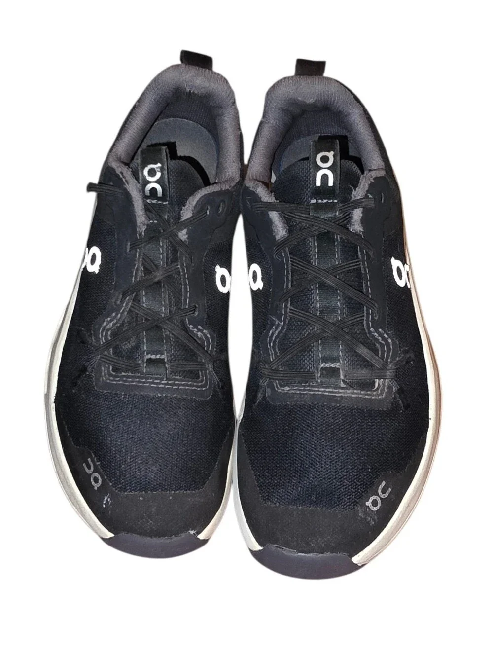 On Cloud CloudLeap Kids Black And White Sneakers